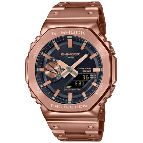 Orologi G-Shock Bluetooth Acciaio Rame CASIO