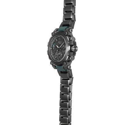 G-Shock Metal Twisted Bluetooth Black and Green-Orologi-CASIO- [SKU] -Gioielleria Granarelli