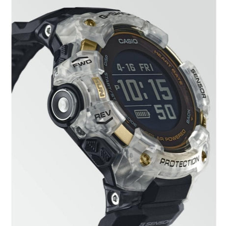 G-Shock White and Gold-Orologi-CASIO- [SKU] -Gioielleria Granarelli