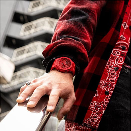 Casio G-Shock Classic Rosso-Orologi-CASIO-Gioielleria Granarelli