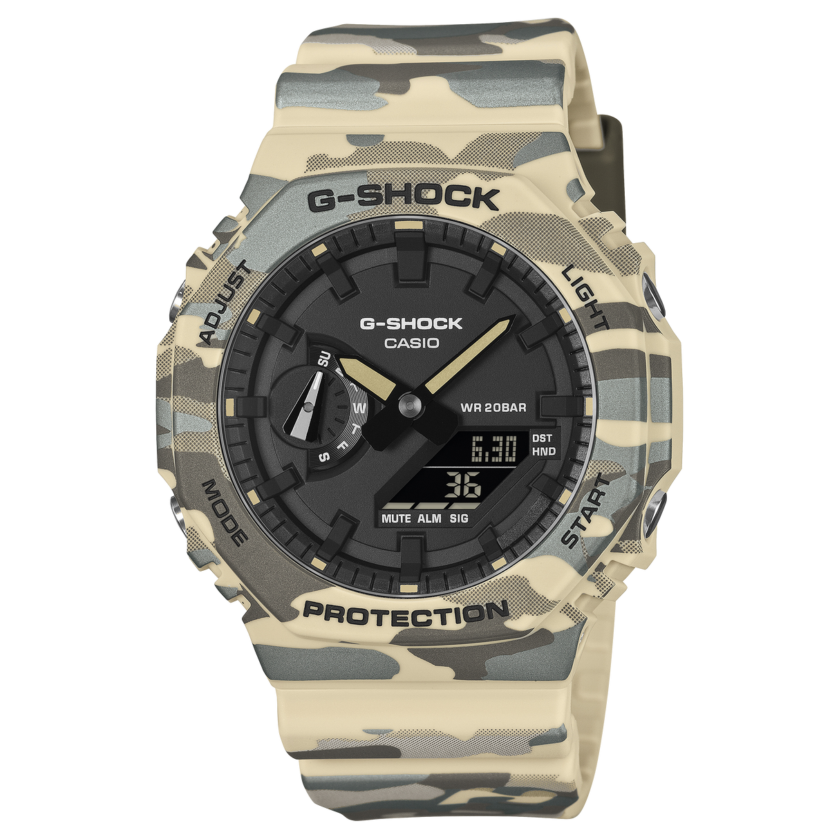G-Shock GA-2100 Mimetico Beige