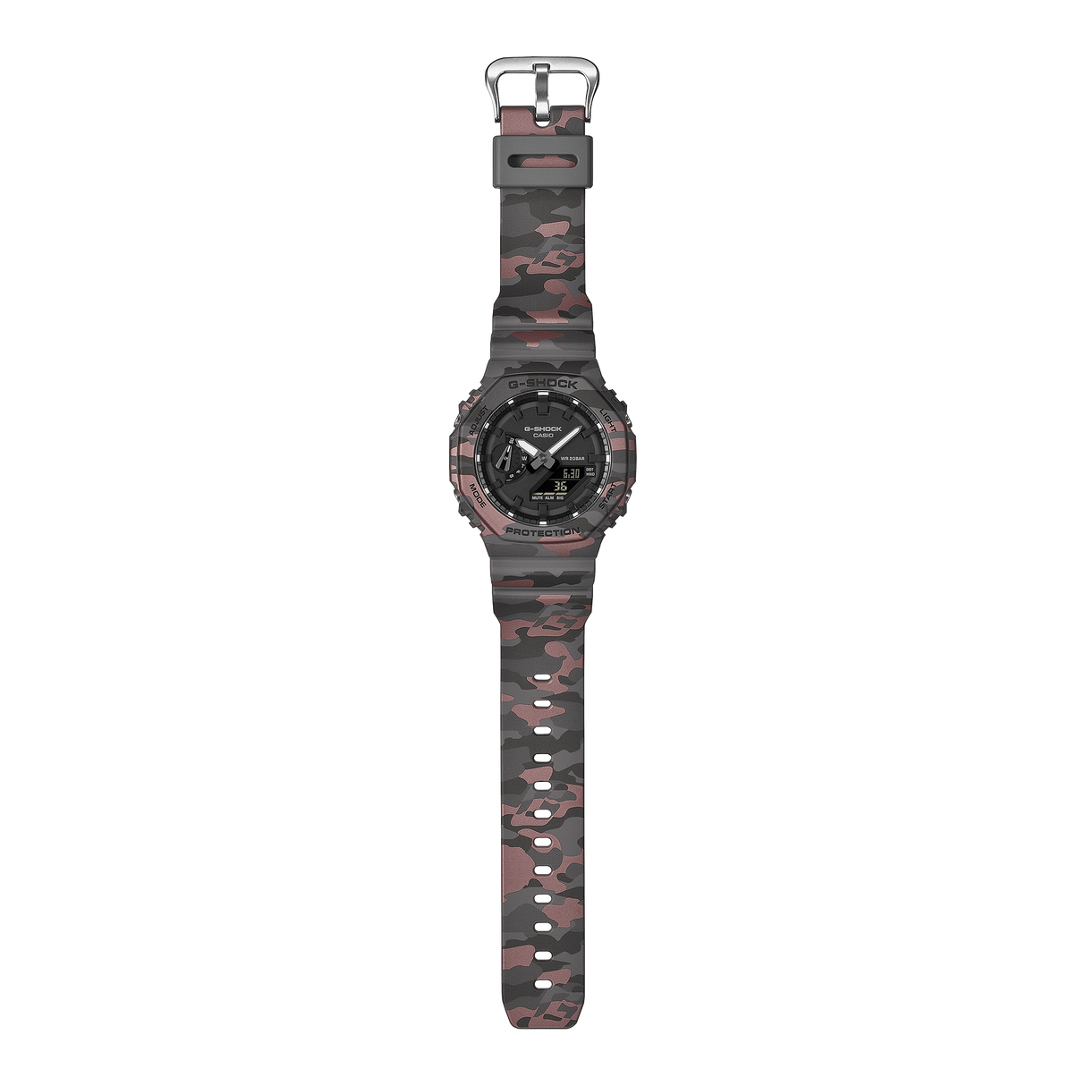 G-Shock GA-2100 Mimetico Marrone
