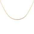 Collana barretta Ovale di diamanti in Oro Giallo-Girocolli-GRANARELLI-Gioielleria Granarelli
