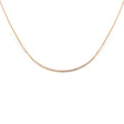 Collana barretta Ovale di diamanti in Oro Rosa-Girocolli-GRANARELLI-Gioielleria Granarelli