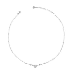 GIROCOLLO CUORE-FRECCIA CENTRALE RUEDESMILLE-Girocolli-RUE DES MILLE- [SKU] -Gioielleria Granarelli