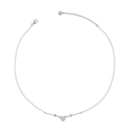 GIROCOLLO CUORE-FRECCIA CENTRALE RUEDESMILLE-Girocolli-RUE DES MILLE- [SKU] -Gioielleria Granarelli