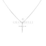Croce en Diamonds Crew in White Gold