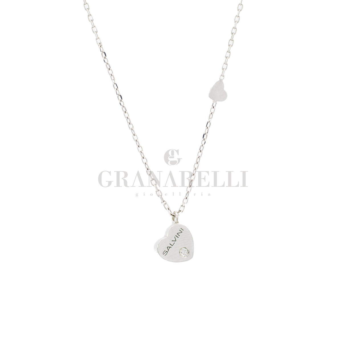 Salvini Cuore white golden crew