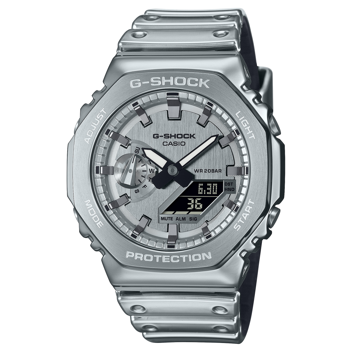 Casio G-Shock G-Steel Silver-Orologi-CASIO-Gioielleria Granarelli