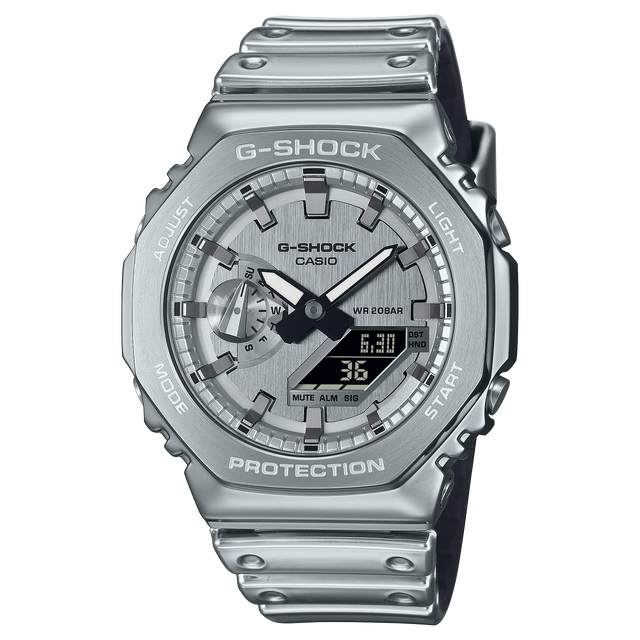 Casio G-Shock G-Steel Silver-Orologi-CASIO-Gioielleria Granarelli