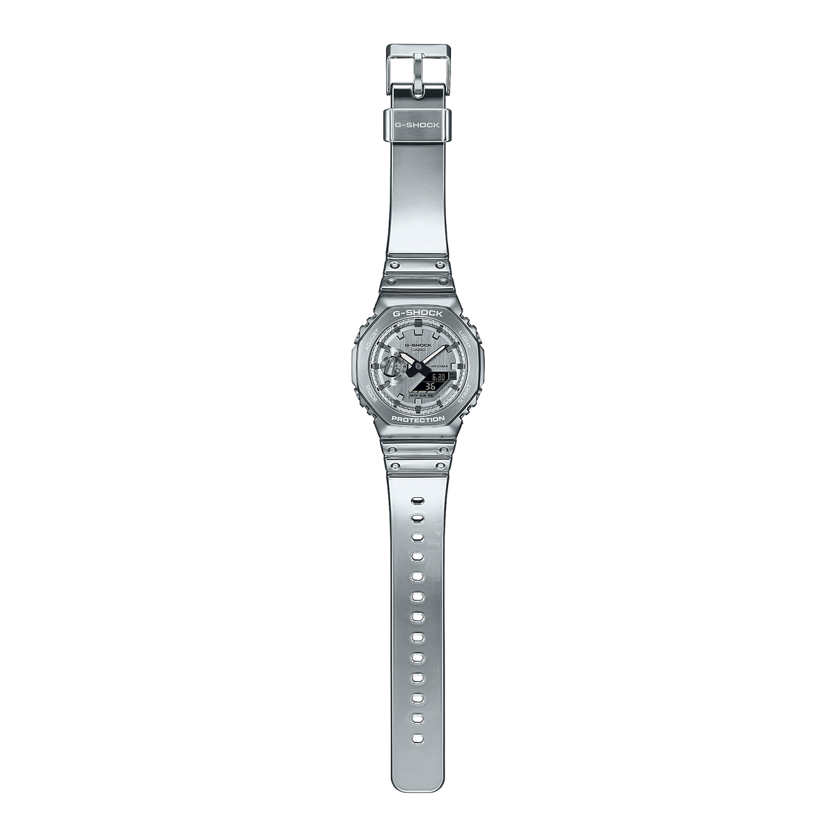 Casio G-Shock G-Steel Silver-Orologi-CASIO-Gioielleria Granarelli