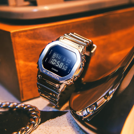 Casio G-Shock G-Steel Silver-Orologi-CASIO-Gioielleria Granarelli