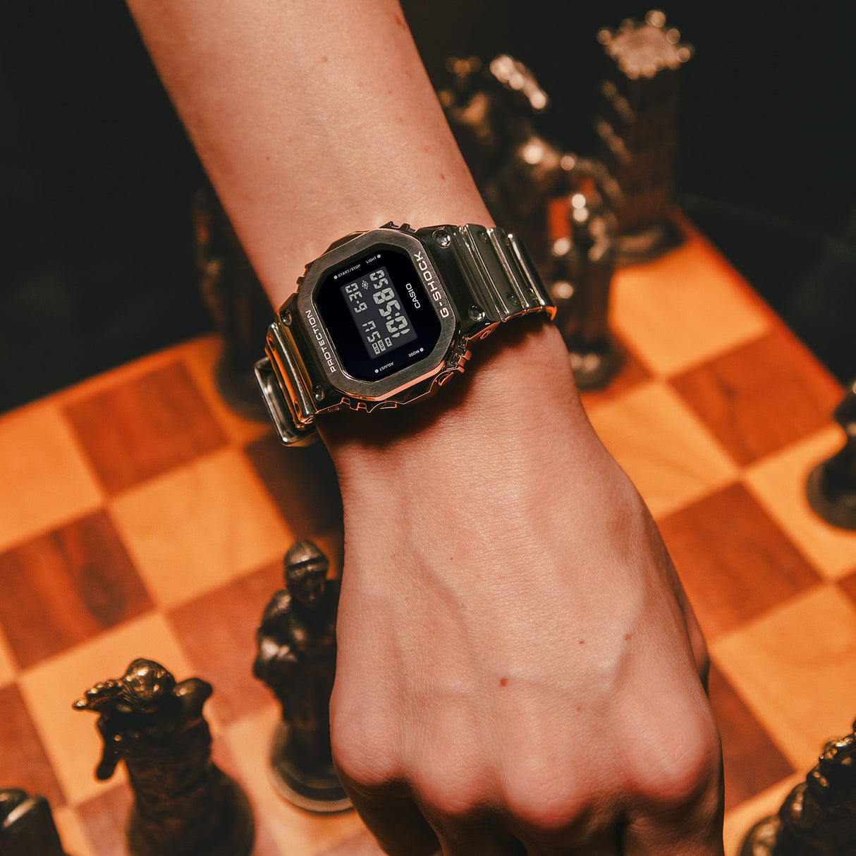 Casio G-Shock G-Steel Silver-Orologi-CASIO-Gioielleria Granarelli