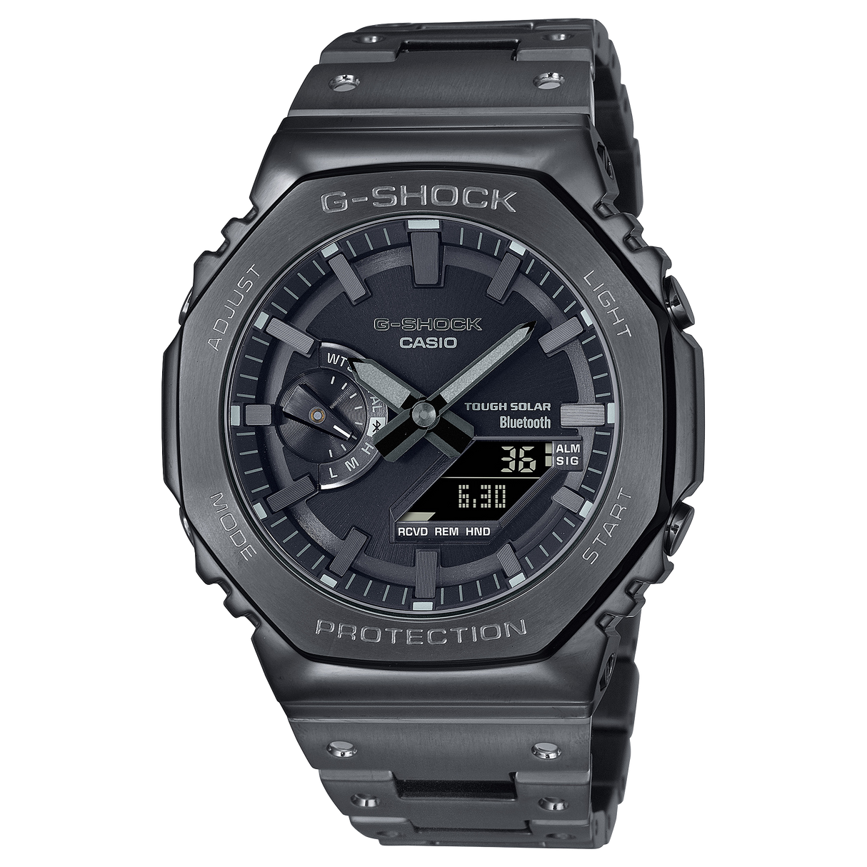 G-Shock Bluetooth Black steel