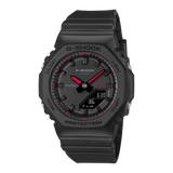 G-Shock Donna GMA-P2100 Nero dettagli Fucsia