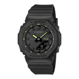 G-Shock Donna GMA-P2100 Nero dettagli Giallo