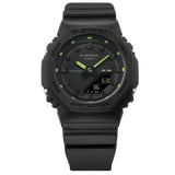 G-Shock Donna GMA-P2100 Nero dettagli Giallo