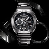 GMC-B2100 Black steel chronograph