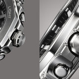 GMC-B2100 Black steel chronograph