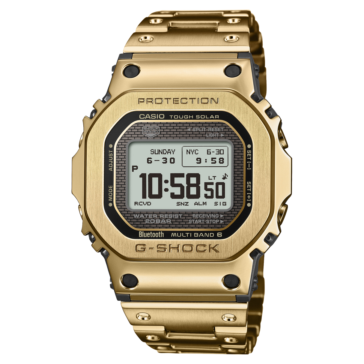 G-Shock Dorato Acciaio