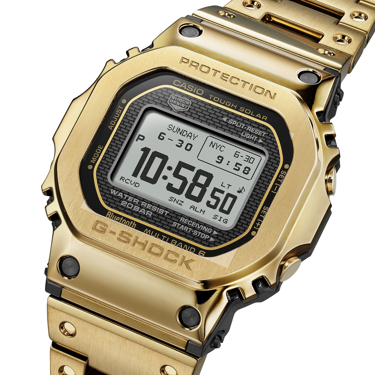 G-Shock Dorato Acciaio
