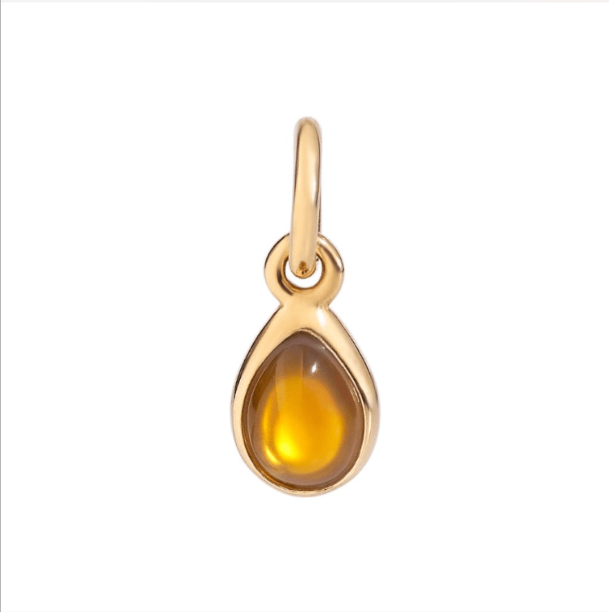 Charm DoDo Goccia Miele Oro Giallo