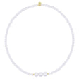 Girocollo elastico choker 3 Perle - Whiteside-Girocolli-RUE DES MILLE-Gioielleria Granarelli
