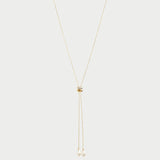 Collana statement saliscendi Perla-Girocolli-RUE DES MILLE-Gioielleria Granarelli