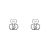 Gemelli GG intreccio in Argento-Gemelli-GUCCI-Gioielleria Granarelli