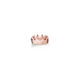Ghiera Lovetto Oro Rosa con Swarovski-Girocolli-LE BEBE'- [SKU] -Gioielleria Granarelli