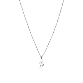 Girocollo Briciole Bimbo Oro Bianco-Girocolli-LE BEBE'- [SKU] -Gioielleria Granarelli