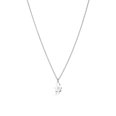Girocollo Briciole Bimbo Oro Bianco-Girocolli-LE BEBE'- [SKU] -Gioielleria Granarelli