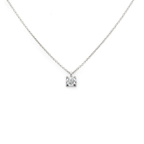 Girocollo Diamante Punto Luce Ct 0.35-Girocolli-GRANARELLI-Gioielleria Granarelli