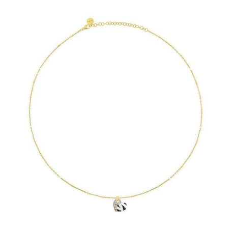 Girocollo Jungle Tribe Cuore Bianco-Girocolli-RUE DES MILLE- [SKU] -Gioielleria Granarelli