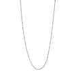Girocollo Lungo Oro Bianco Diamanti maglia Tiffany-Girocolli-CRIVELLI- [SKU] -Gioielleria Granarelli