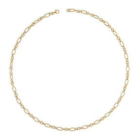 Girocollo Maglia Alternata Vintage Rosata-Girocolli-RUE DES MILLE- [SKU] -Gioielleria Granarelli