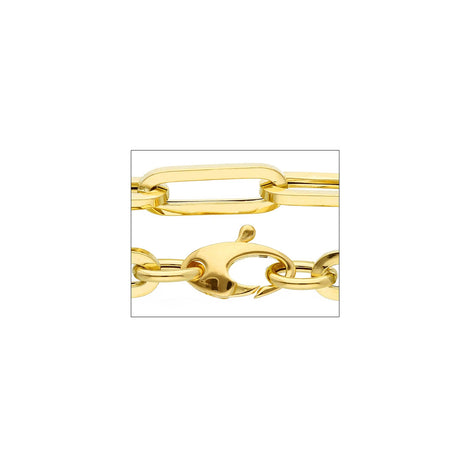 Girocollo Maglia Link In Oro Giallo-Ciondoli-GRANARELLI-Gioielleria Granarelli