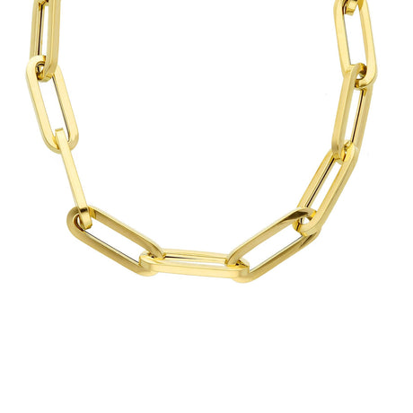 Girocollo Maglia Link In Oro Giallo-Ciondoli-GRANARELLI-Gioielleria Granarelli