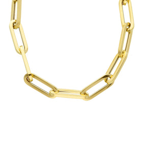 Girocollo Maglia Link In Oro Giallo-Ciondoli-GRANARELLI-Gioielleria Granarelli