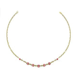 Girocollo Maglia Marina Rosa-Girocolli-RUE DES MILLE- [SKU] -Gioielleria Granarelli