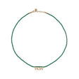 Girocollo Rue des Mille WOW pietra verde-Girocolli-RUE DES MILLE- [SKU] -Gioielleria Granarelli
