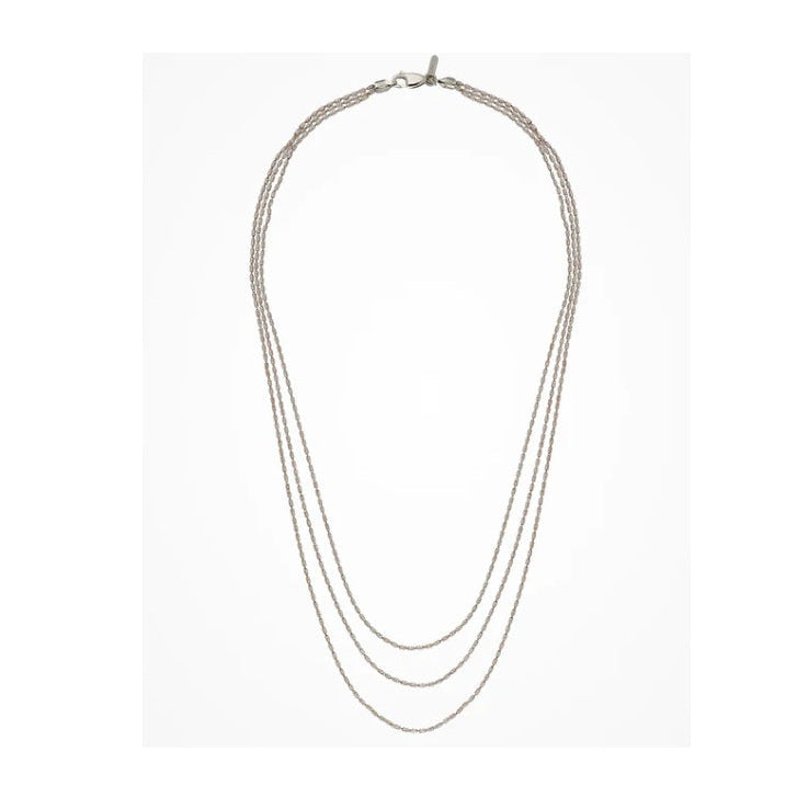 Collana in Argento e Oro Rosa Harmony