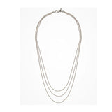 Collana in Argento e Oro Rosa Harmony