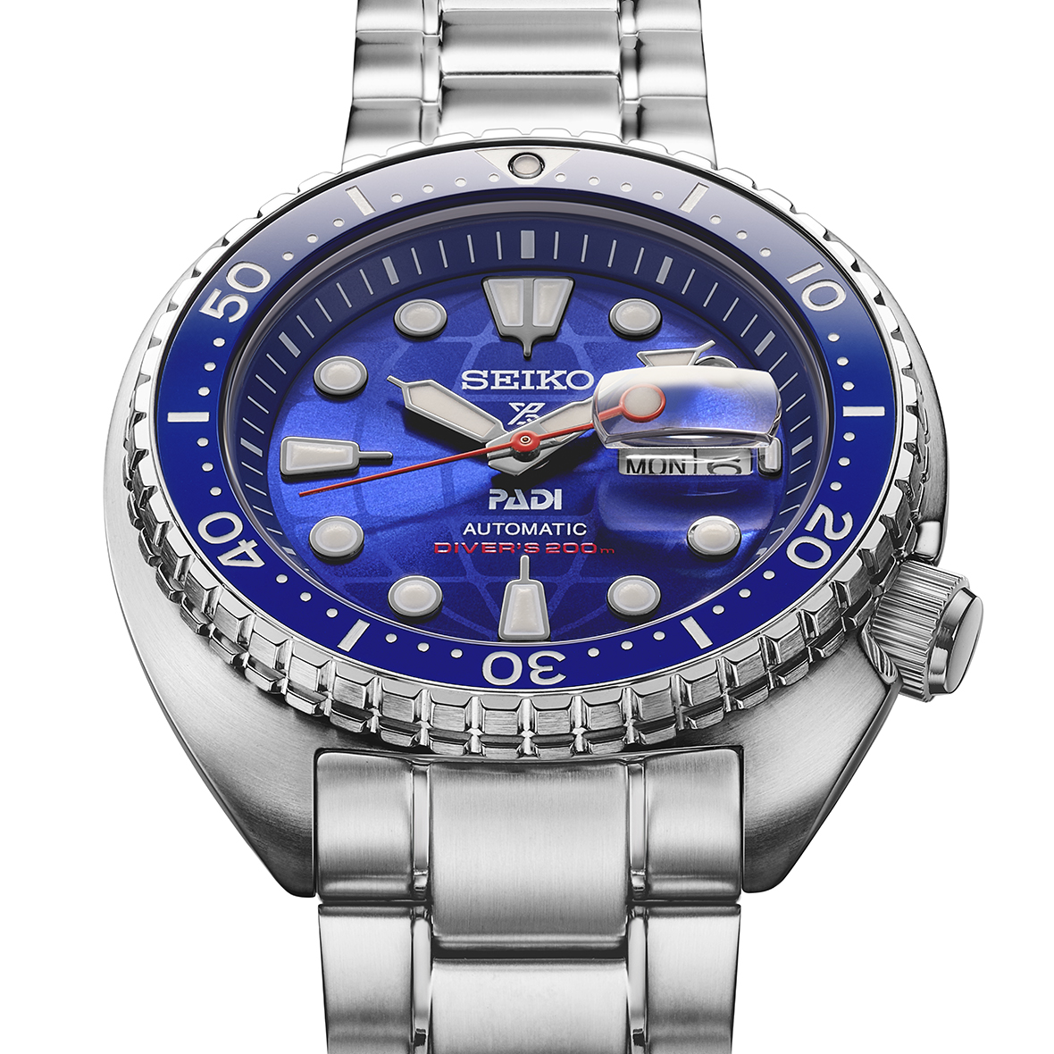 Prospex Mare Acciaio PADI 60° Anniversario Edizione Limitata Ghiera Blu