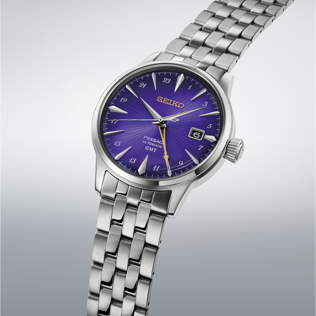 Presage Cocktail Automatico GMT Limited Edition 145° anniversario