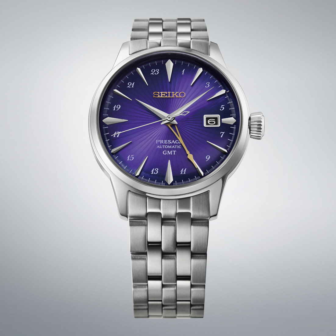 Presage Cocktail Automatico GMT Limited Edition 145° anniversario