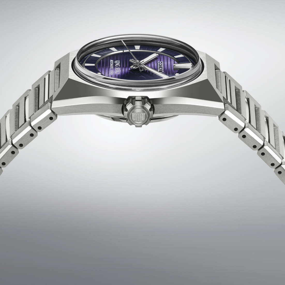 King Seiko Vanac Automatico Viola Titanio 41mm