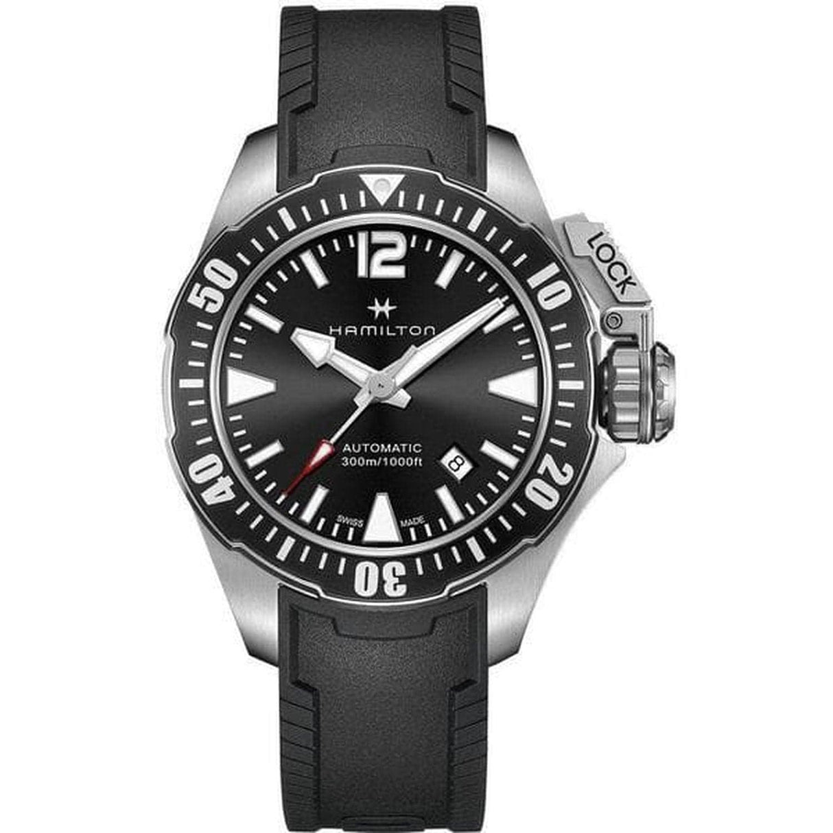 Hamilton Khaki Navy Frogman H77605335 Watch 7640167040650