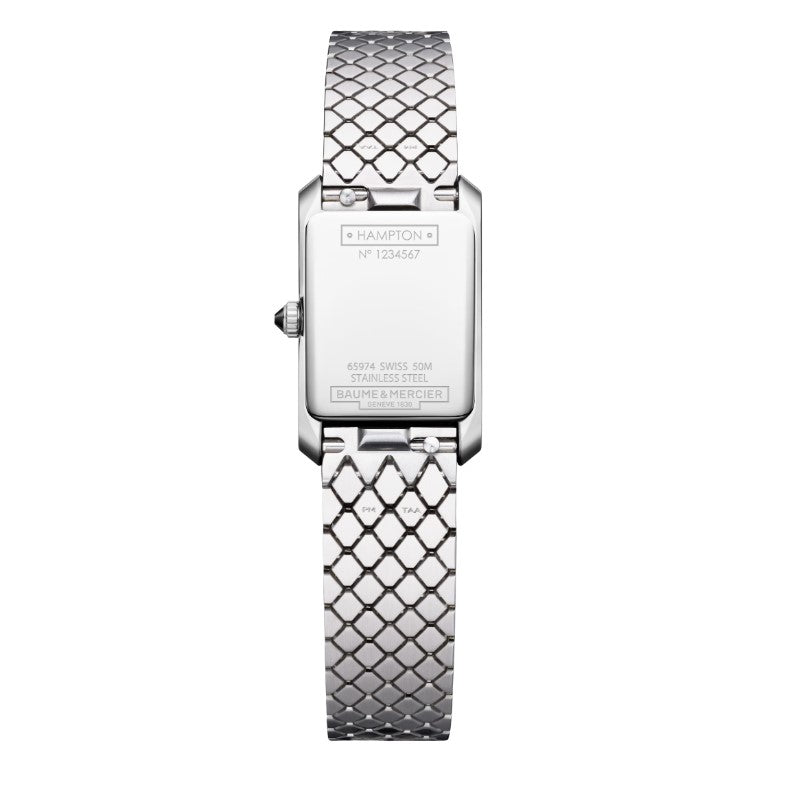 Hampton Lady Quarzo Acciaio Nero 10862