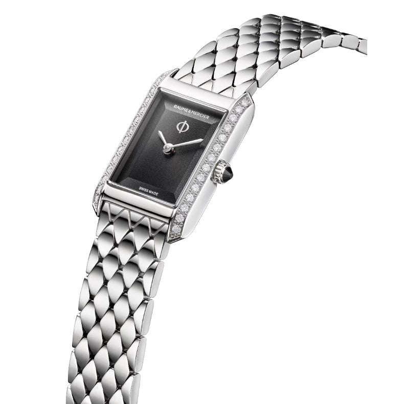 Hampton Lady Quarzo Acciaio Nero 10862
